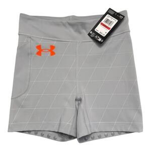Under Armour $65 Gray Compression Marathon Shorts Size XS